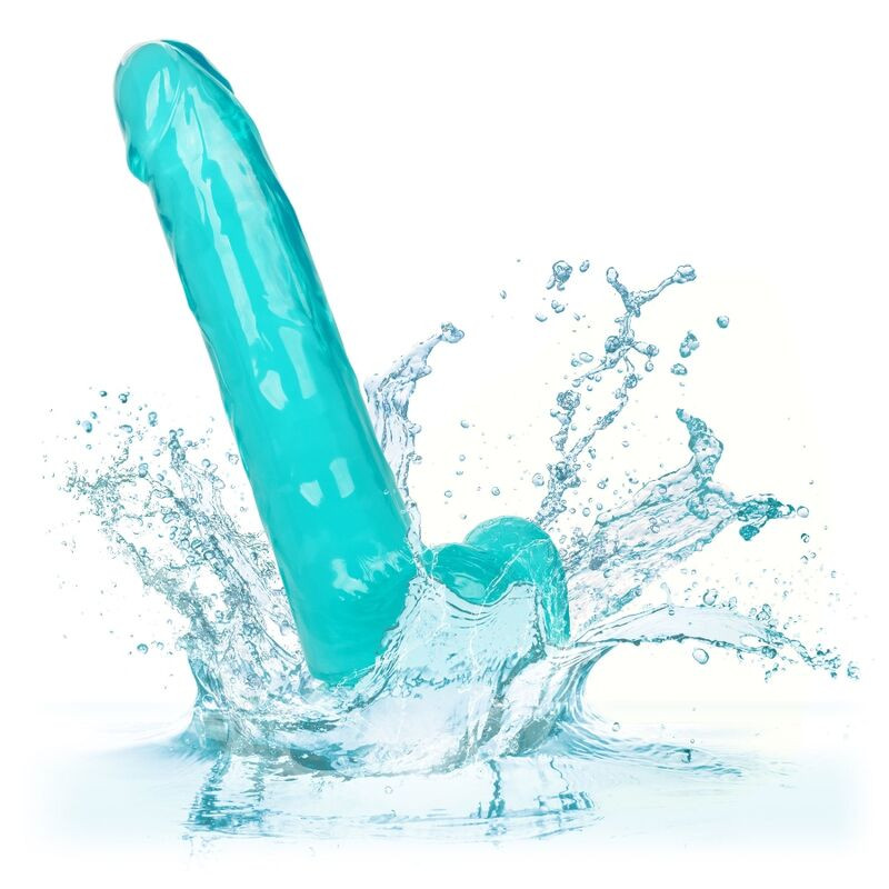 CALEXOTICS - SIZE QUEEN DILDO BLUE 20.3 CM 4 