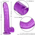 CALEXOTICS - GRÖSSE KÖNIGIN-DILDO LILA 25.5 CM 5 