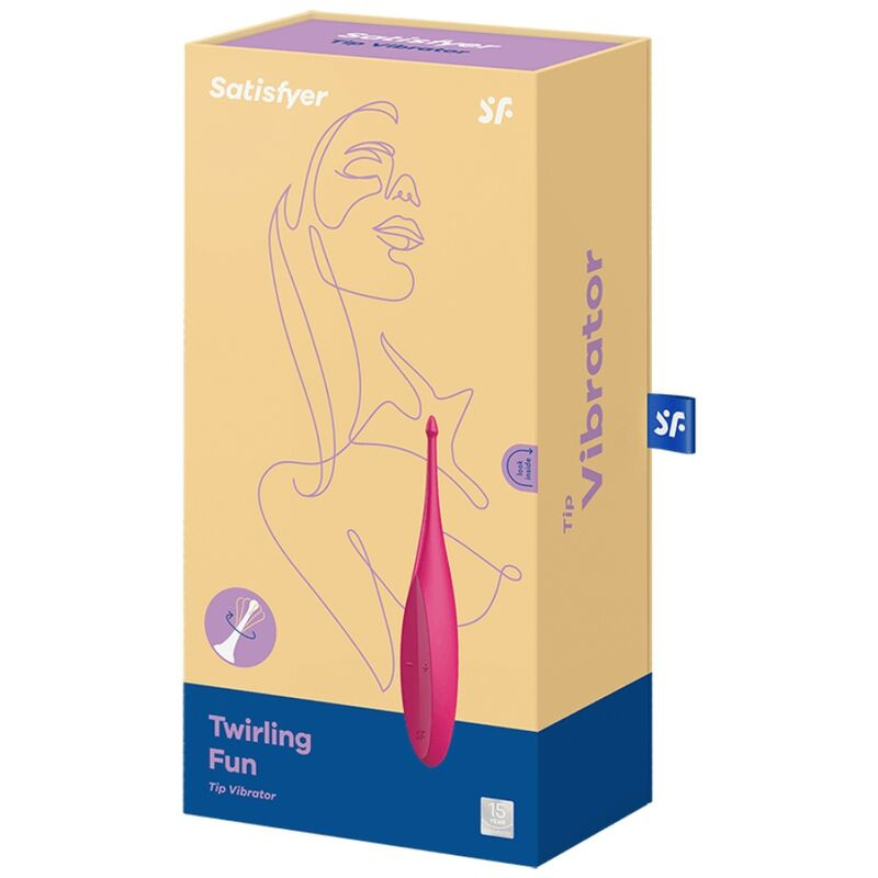 SATISFYER - VIBRATORE CON PUNTA TWIRLING FUN ROSA 4 