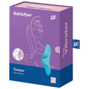 SATISFYER - VIBRATEUR DOIGTS TEASER LUMIÈRE BLEUE 4 