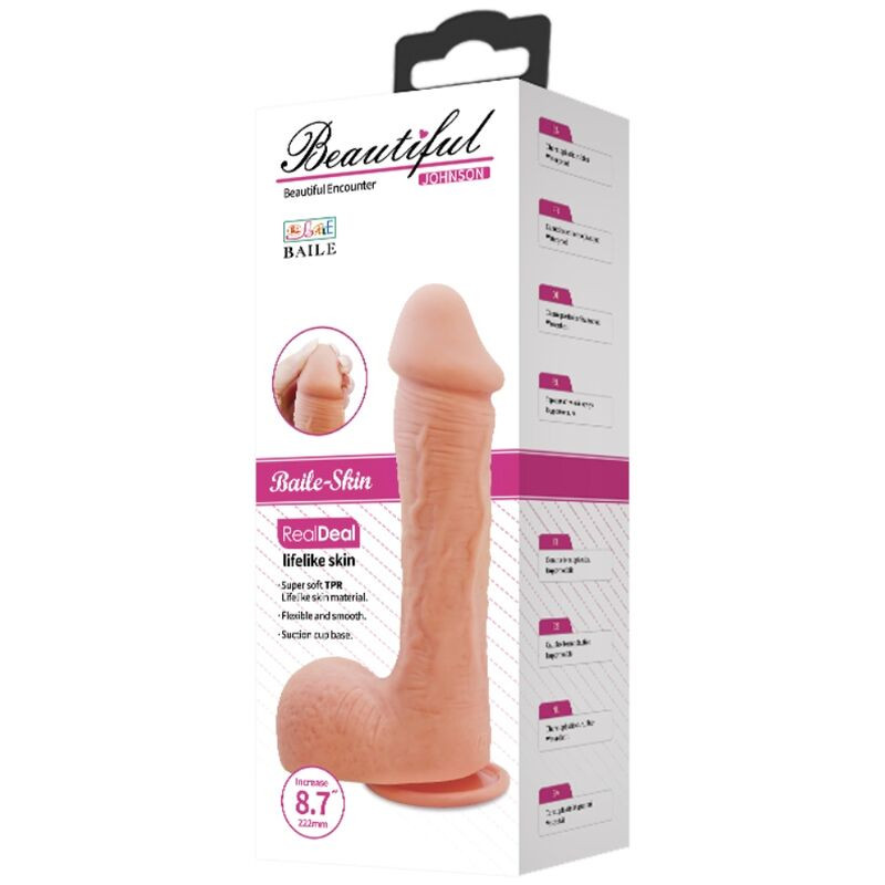 BAILE - JOHNSON REALISTISCHER HAUTDILDO 22 CM 12 