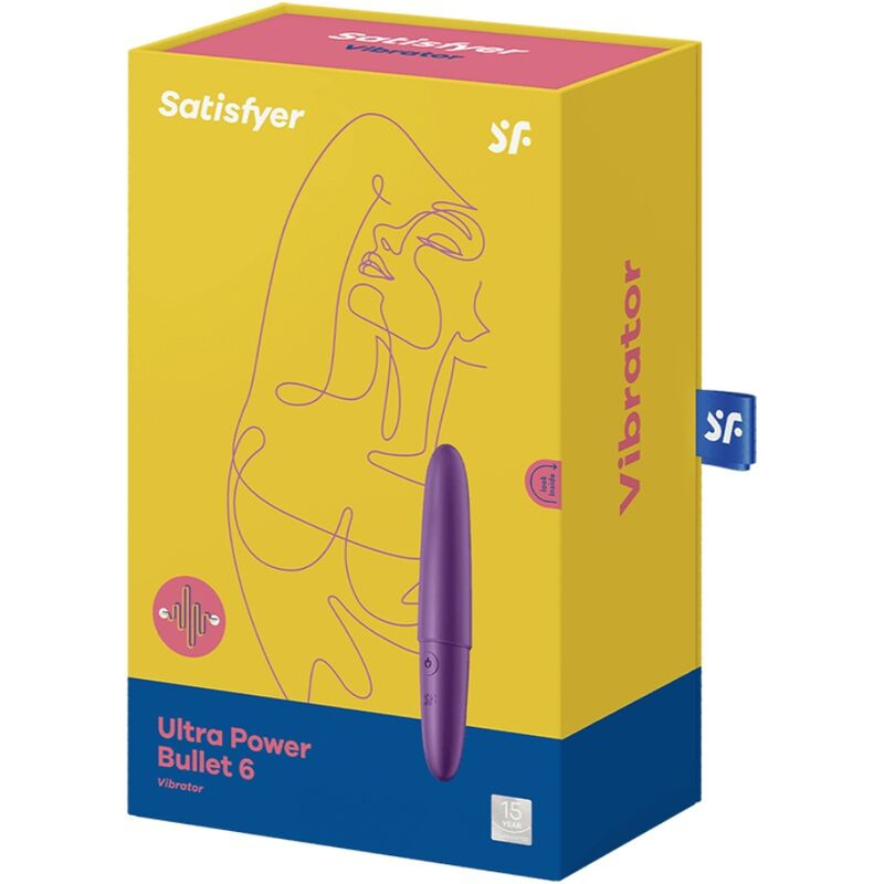 SATISFYER - ULTRA POWER BULLET 6 PURPLE 2 