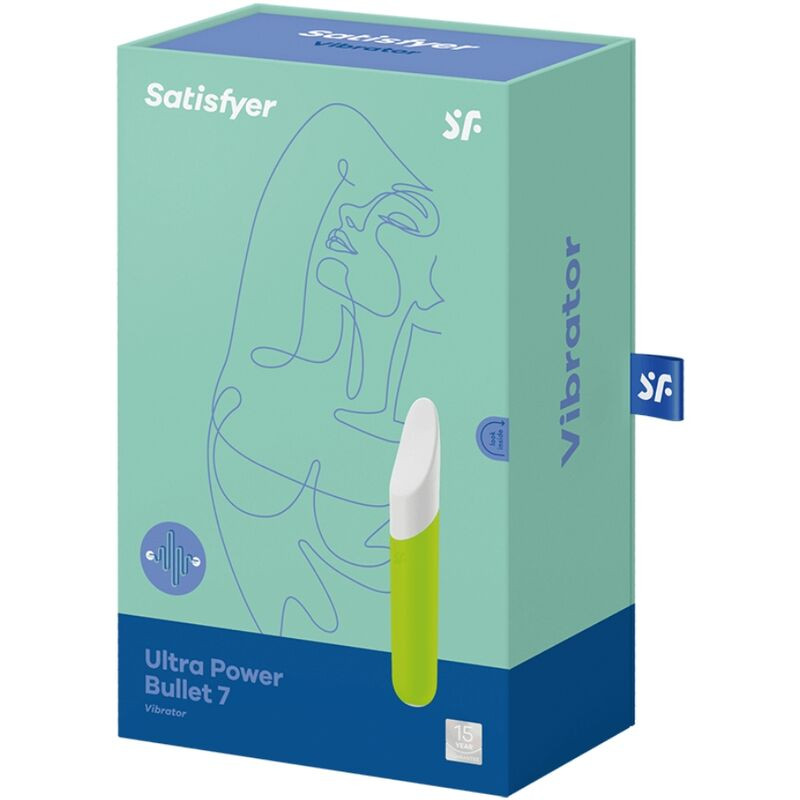 SATISFYER - ULTRA POWER BULLET 7 VERDE 2 