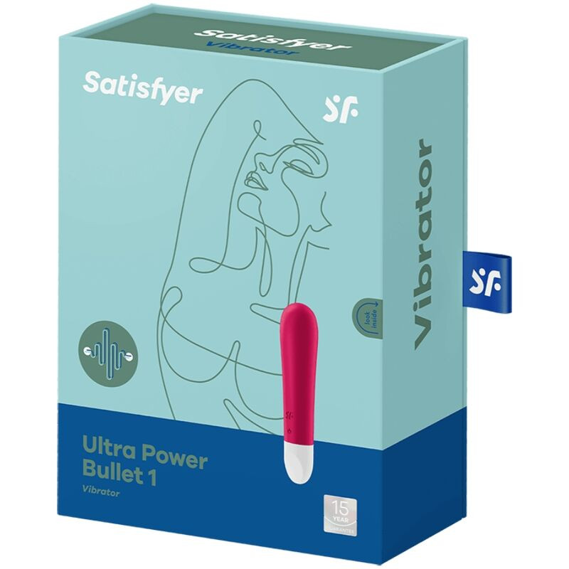 SATISFYER - BULLET ULTRA POWER 1 ROSSO 2 