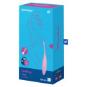 SATISFYER - VIBRATEUR POINTE DE CLIT TWIRLING JOY ROSE 3 