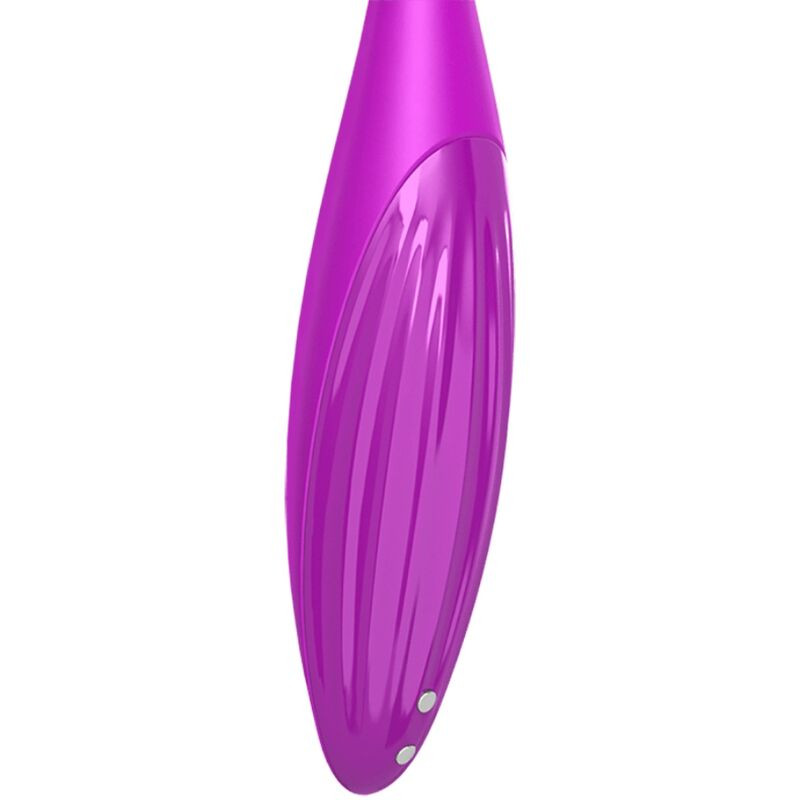 SATISFYER - TWIRLING JOY CLIT TIP VIBRATOR FUCHSIA 2 