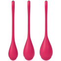 SATISFYER - SET DA ALLENAMENTO YONI POWER 1 ROSSO 2 