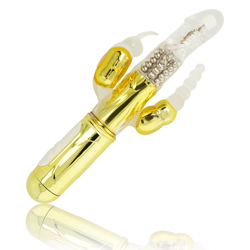 OHMAMA - GOLDEN MULTIFUNCTIONAL VIBRATOR 1 