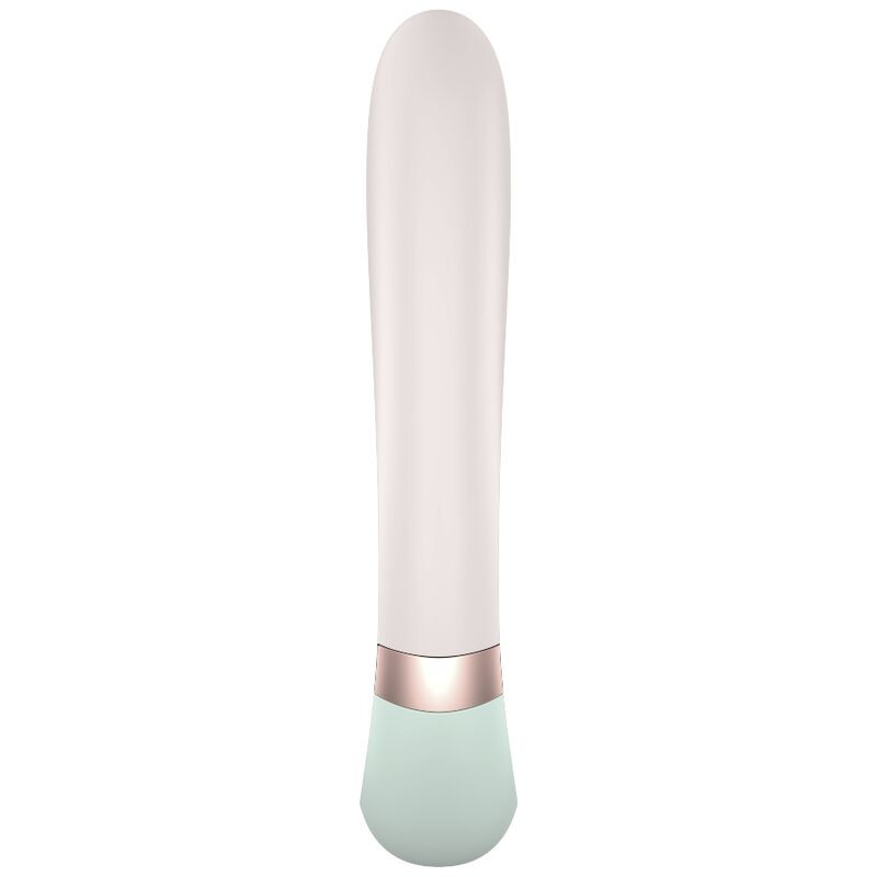 SATISFYER - APPLICATION HEAT WAVE VIBRATEUR BLANC 1 