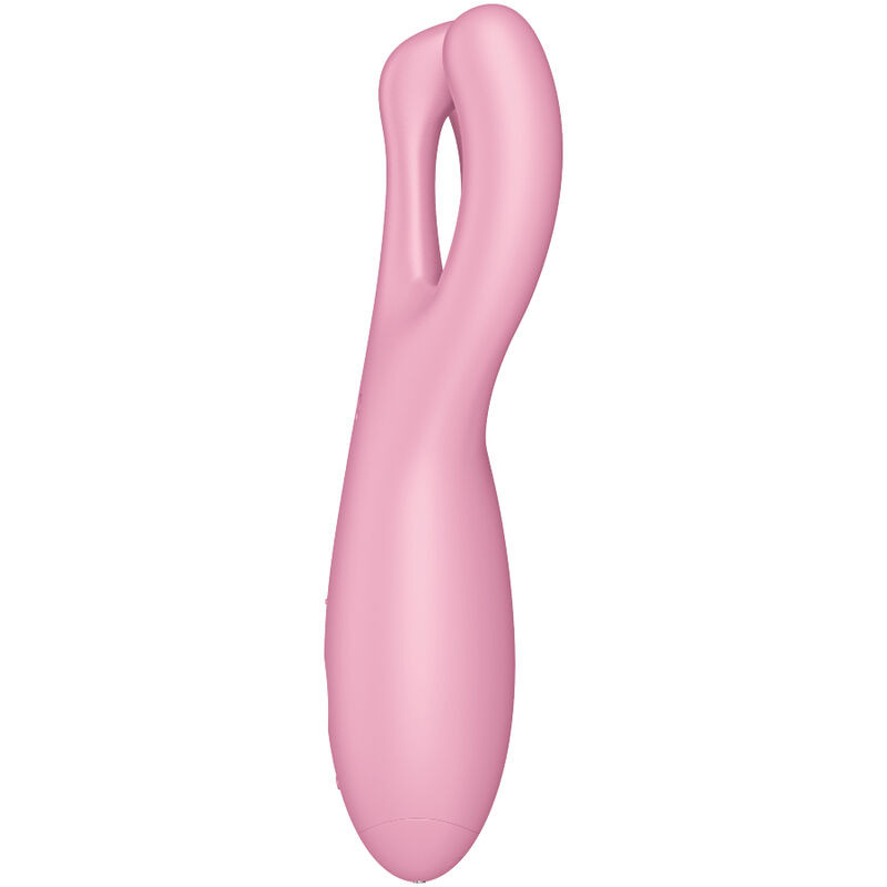 SATISFYER - THREESOME 4 VIBRATORAPP ROSA 2 