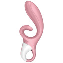 SATISFYER - APP VIBRATORE HUG ME RABBIT ROSA 1 