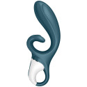 SATISFYER - HUG ME RABBIT VIBRATOR APP BLUE 1 