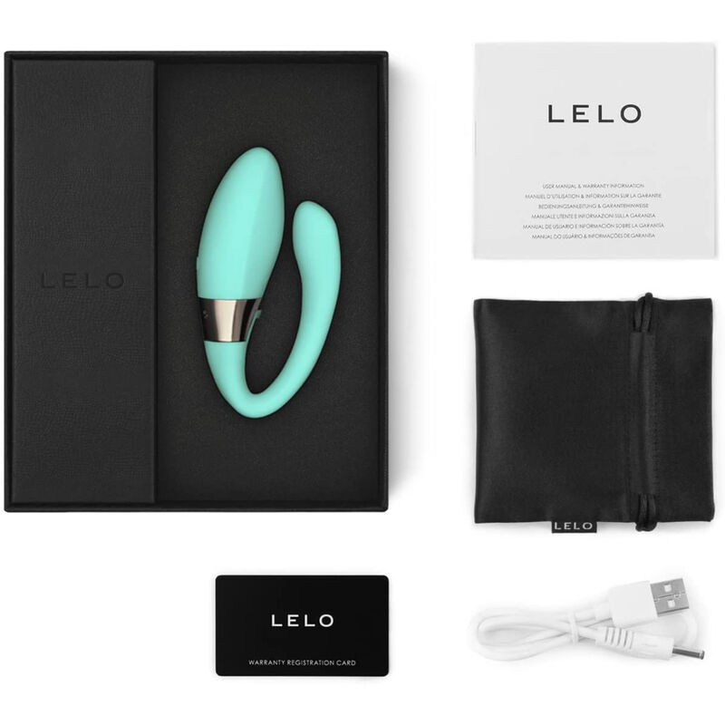 LELO - TIANI HARMONY AQUA GREEN COUPLE MASSAGER 1 