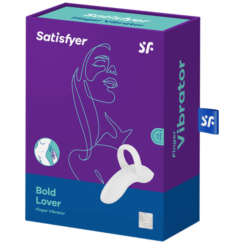 SATISFYER - BOLD LOVER FINGERVIBRATOR WEISS 3 