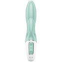 SATISFYER - AIR PUMP BUNNY 5+ INFLATABLE RABBIT VIBRATOR APP GREEN 1 