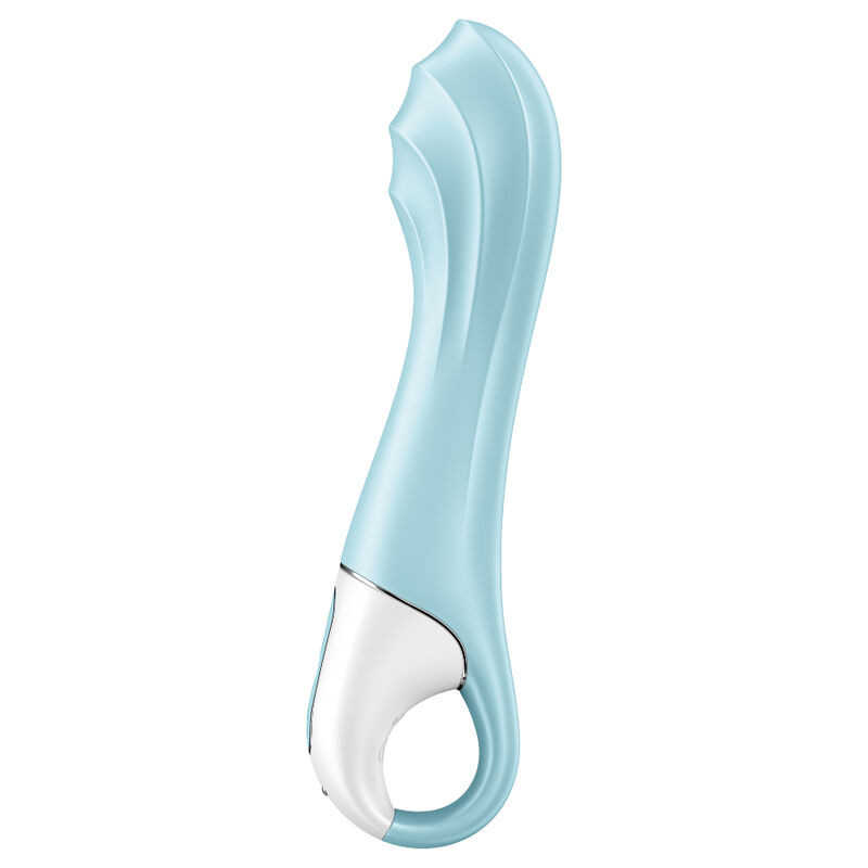 SATISFYER - AIR PUMP VIBRATOR 5+ INFLATABLE G-SPOT VIBRATOR APP BLUE 1 