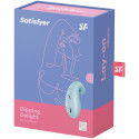 SATISFYER - VIBRATORE DA APPOGGIO DIPPING DELIGHT BLU 3 