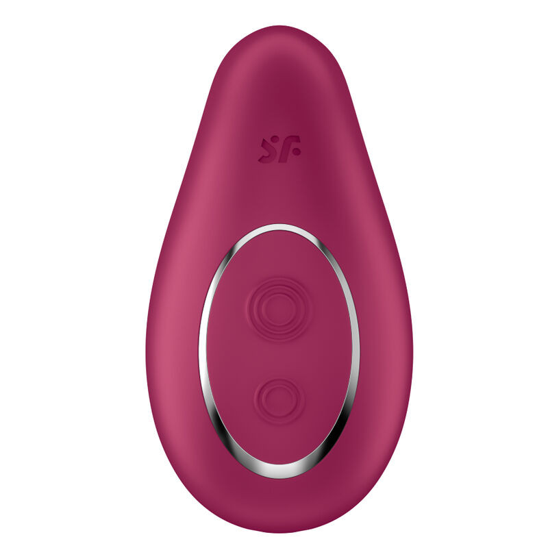 SATISFYER - VIBRATORE DA APPOGGIO DIPPING DELIGHT ROSSO 1 