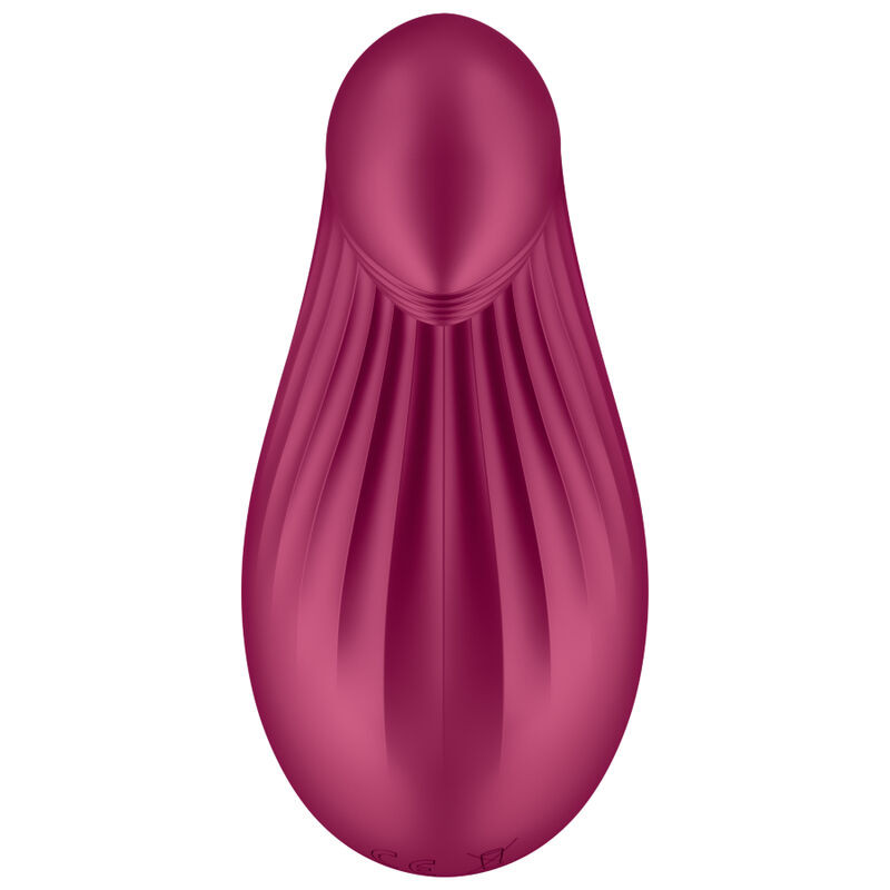 SATISFYER - VIBRATORE DA APPOGGIO DIPPING DELIGHT ROSSO 2 