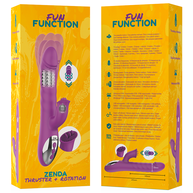 FUN FUNCTION - PROPULSEUR ET ROTATION ZENDA 9 