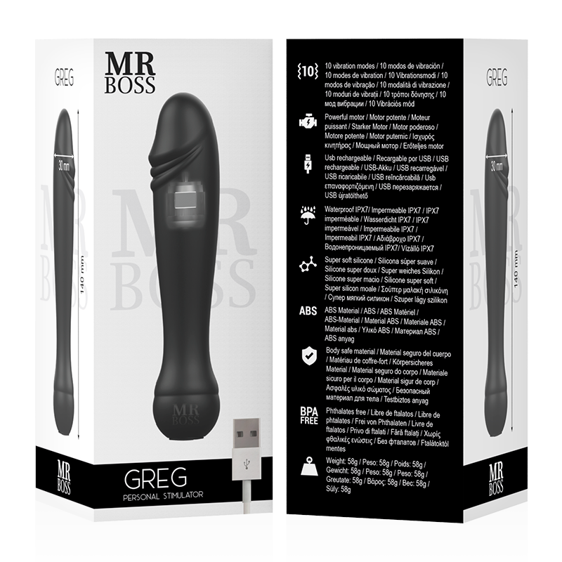 MR BOSS - GREG PERSONAL STIMULATOR 5 