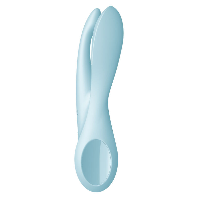 SATISFYER - VIBRATEUR THREESOME 1 BLEU 3 