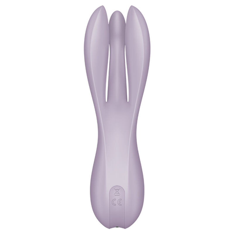 SATISFYER - VIBRATORE THREESOME 2 VIOLA 3 