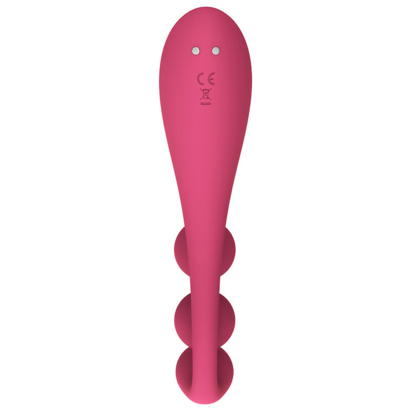 SATISFYER - VIBRATEUR MULTI TRI BALL 1 ROUGE 2 