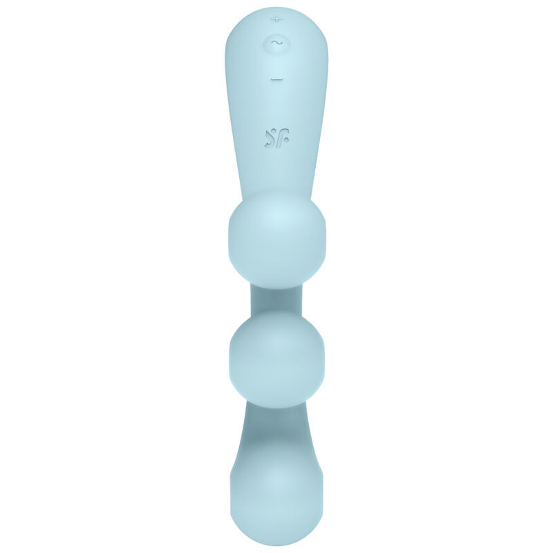 SATISFYER - VIBRATEUR MULTI TRI BALL 2 BLEU 2 