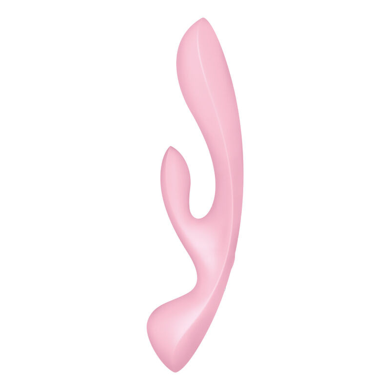 SATISFYER - TRIPLE OH VIBRAZIONE IBRIDA ROSA 1 