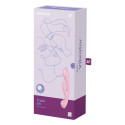 SATISFYER - TRIPLE OH VIBRAZIONE IBRIDA ROSA 3 