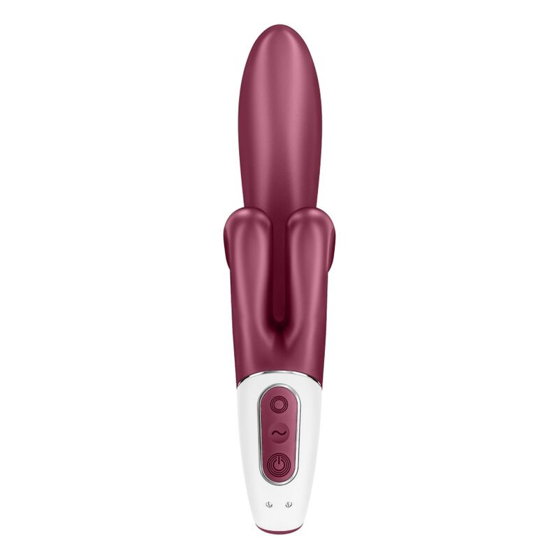 SATISFYER - VIBRATION DE LAPIN TOUCH ME ROUGE 3 