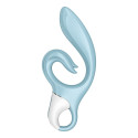 SATISFYER - LOVE ME RABBIT VIBRATION BLUE 1 