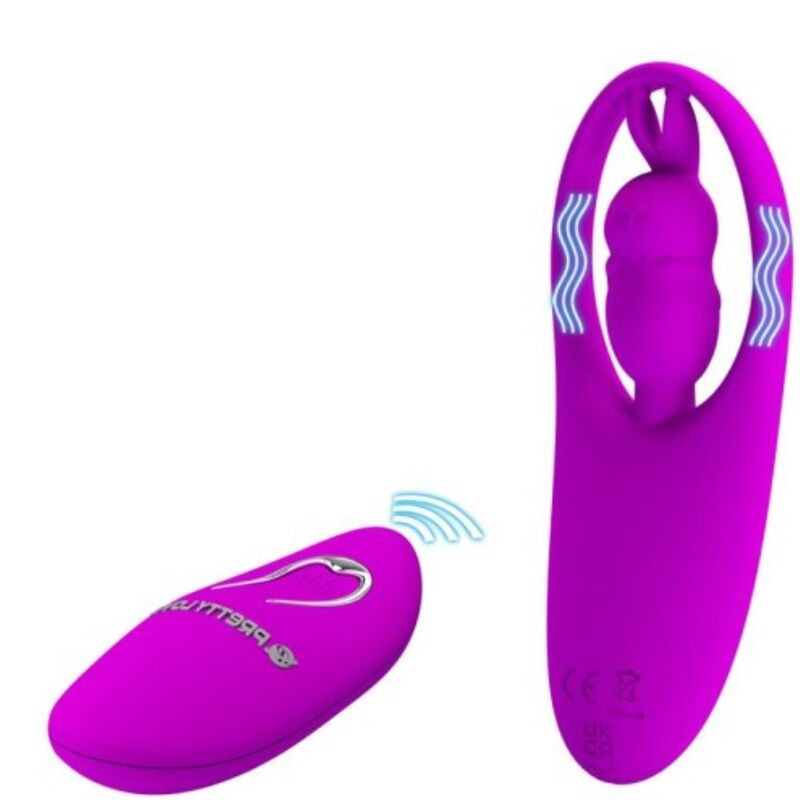 PRETTY LOVE - WILD RABBIT STIMULATOR FOR PANTIES WITH REMOTE CONTROL LILAC 2 