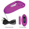 PRETTY LOVE - DANCING BUTTERFLY STIMULATOR FOR PANTIES WITH REMOTE CONTROL LILAC 2 