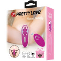 PRETTY LOVE - STIMOLATORE A FARFALLA PER MUTANDINE DANCING CON TELECOMANDO LILLA 3 