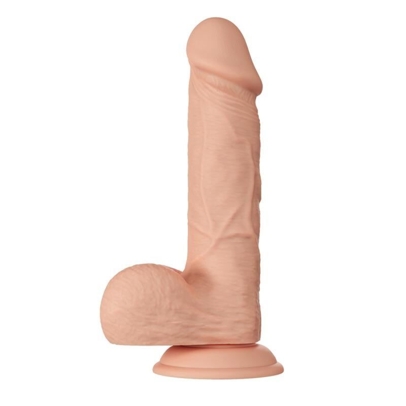 BAILE - BELLISSIMO INCONTRO DILDO REALISTICO FLESSIBILE BAHAMUT 21.8 CM NATURALE 4 