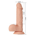 BAILE - BEAUTIFUL ENCOUNTER BAHAMUT FLEXIBLE REALISTIC DILDO 21.8 CM NATURAL 5 