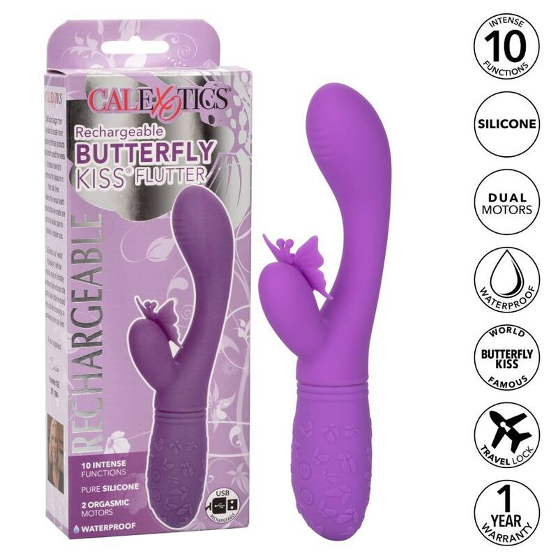 CALEXOTICS - PAPILLON KISS FLUTTER VIOLET 1 