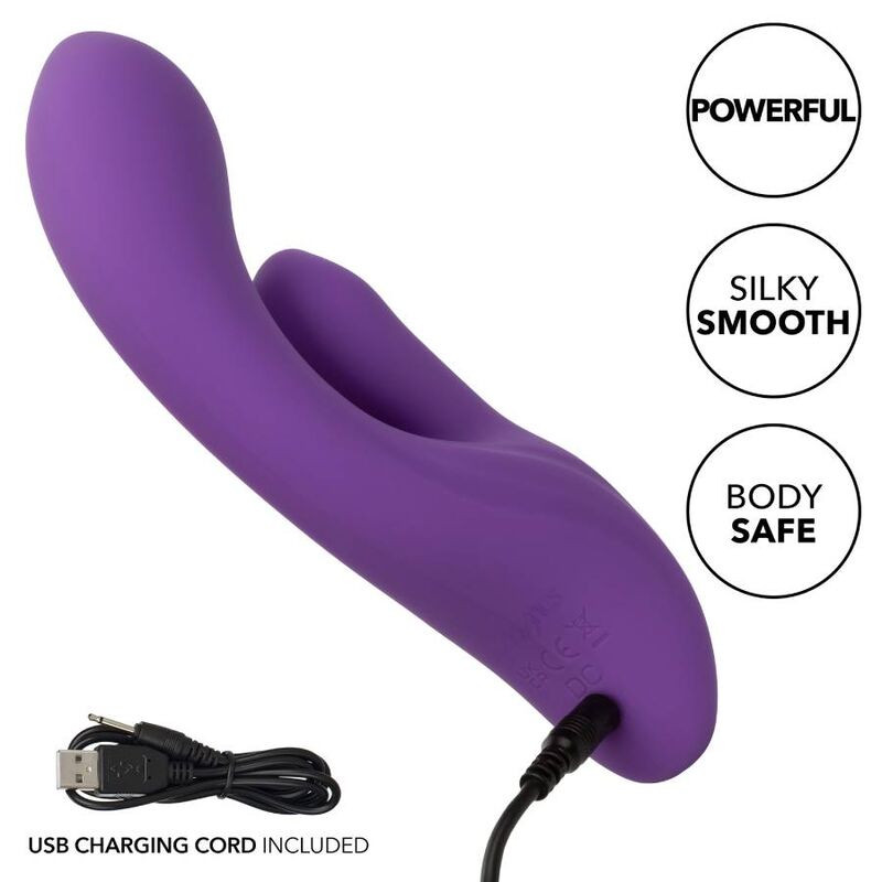 CALEXOTICS - STELLA DUAL PLEASER VIOLET 3 