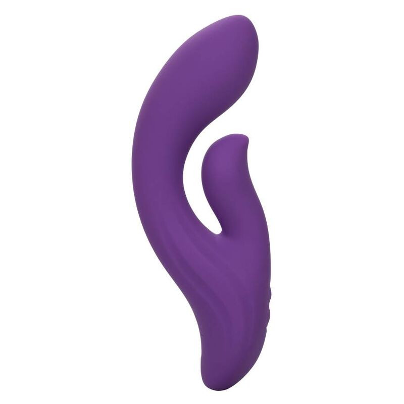 CALEXOTICS - STELLA DUAL PLEASER VIOLET 8 