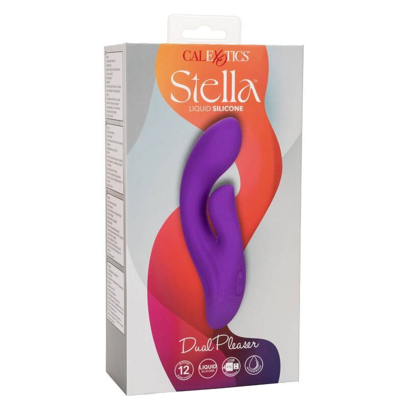 CALEXOTICS - STELLA DUAL PLEASER VIOLET 10 