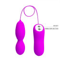 PRETTY LOVE - MASSEUR ROTATION ET VIBRATION VEGA 12 FONCTIONS FUCHSIA 5 