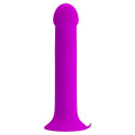 PRETTY LOVE - VIBRATEUR MURRAY ET STIMULATEUR DE POINT G VIOLET 2 