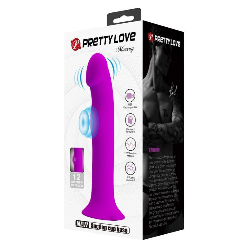 PRETTY LOVE - MURRAY VIBRATOR AND G-POINT STIMULATOR PURPLE 11 