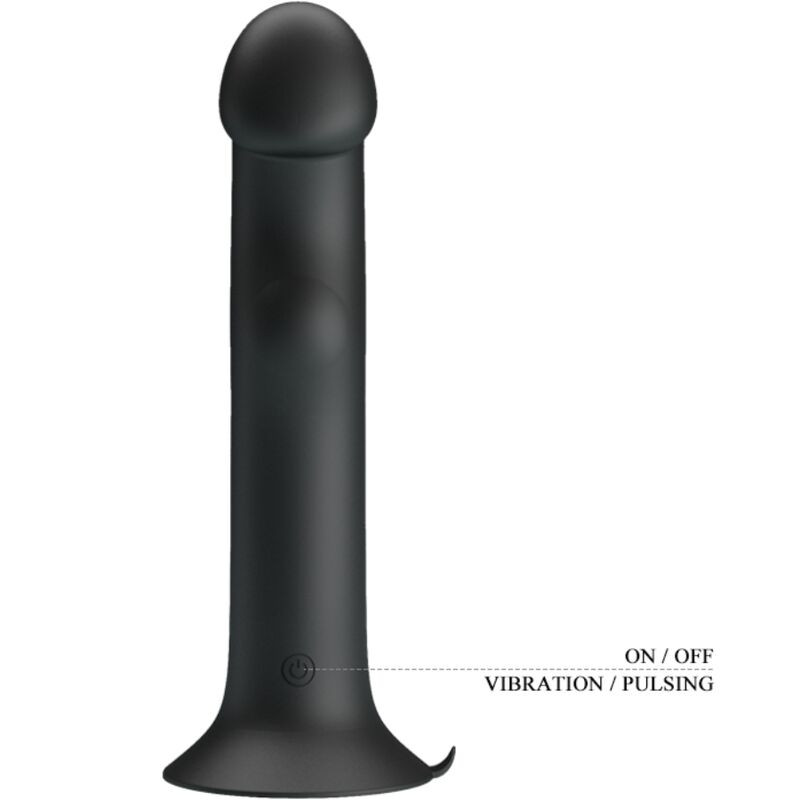 PRETTY LOVE - MURRAY VIBRATOR AND CLITORIS SUCKER BLACK 9 