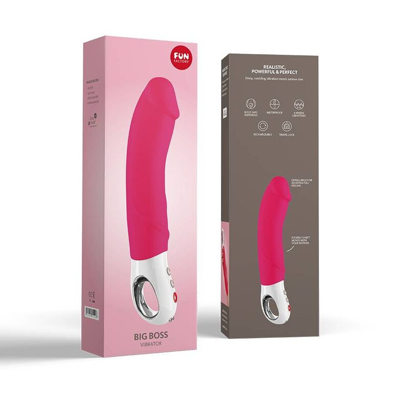 FUN FACTORY - BIG BOSS G5 VIBRATOR PINK 1 