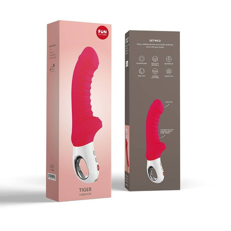 FUN FACTORY - TIGER G5 VIBRATOR INDIA RED 5 