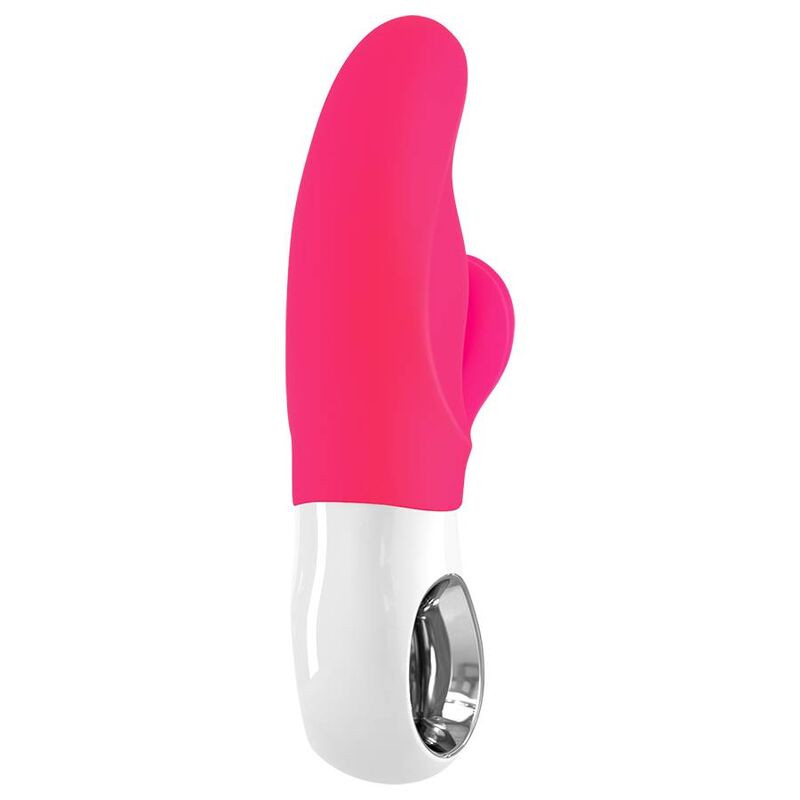 FUN FACTORY - MISS BI DUAL VIBRATEUR ROSE BLANC 2 