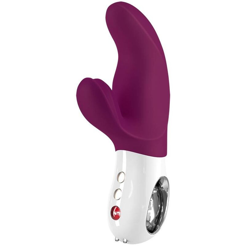 FUN FACTORY - MISS BI DUAL VIBRATEUR RAISIN BLANC 2 